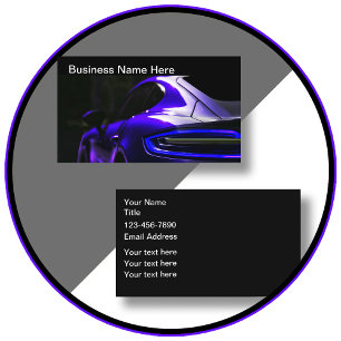 Coole Kfz-Einzigartige Visitenkarten Visitenkarte