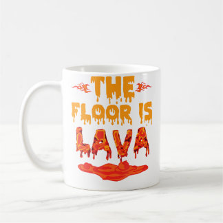 Coole Kids Der Boden ist Lava für Kinder Jungen Mä Kaffeetasse
