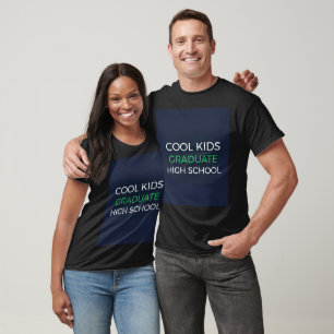Coole Kids machen ihren Abschluss High School Ab T-Shirt