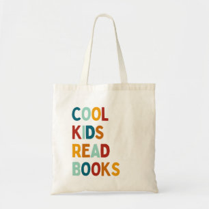 Coole Kinder lesen Bücher Tragetasche