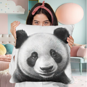Coole Kinder Niedlich Panda Bärendesign Kissen