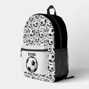 Coole Kinder unisex Fußball sport Bedruckter Rucksack