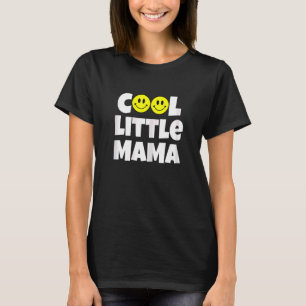 Coole Kleine Mama Niedlich farbenfrohe Kinder Juge T-Shirt