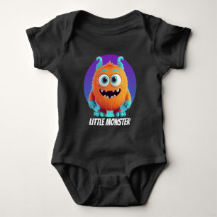 Coole kleine Monsterjungen, anpassbar Baby Strampler