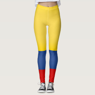Coole kolumbianische Flagge Leggings