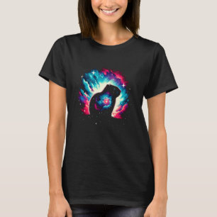 Coole kosmische Landschaft Galaxy Grafik Weltraumk T-Shirt
