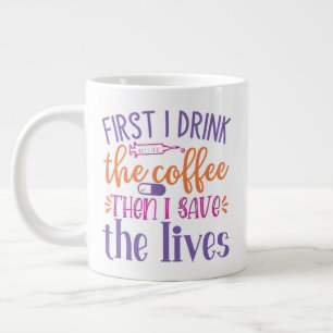 Coole Krankenpflege und Ärztedesign Jumbo-Tasse