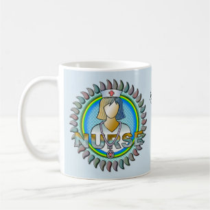 Coole Krankenschwester Kaffeetasse