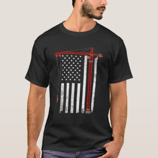 Coole Krantechnik für Männer - Turmkrane T-Shirt