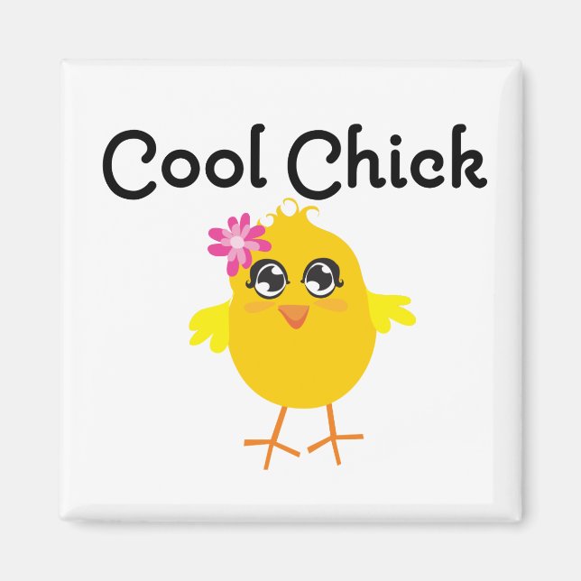 Coole Küken Magnet (Vorne)