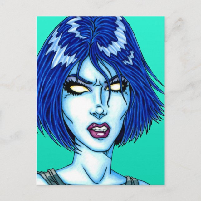 Coole Küken Postkarte (Vorderseite)