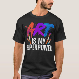 Coole Kunst für Männer Künstlerin T-Shirt