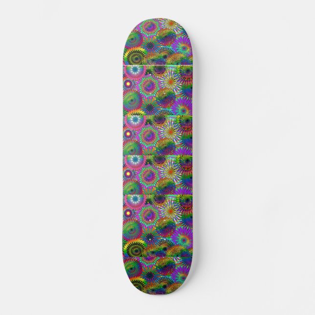 Coole Kunst Skateboard (Vorderseite)