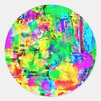 Coole Kunst von John Howard Schultz Jr Runder Aufkleber