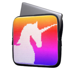Coole Kunsthandwerksband Unicorn Print Electronics Laptopschutzhülle