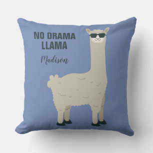 Coole Lama individuelle Name- und Farbwerfer-Kisse Kissen
