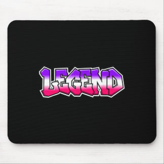 Coole Legende Graffiti Slogan Text Zitat Geschenk  Mousepad