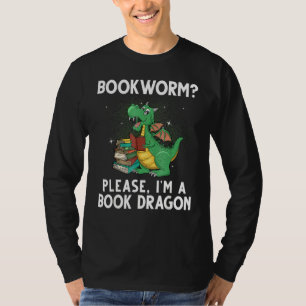 Coole Lektüre für Männer Buchdrachenleser Libr T-Shirt