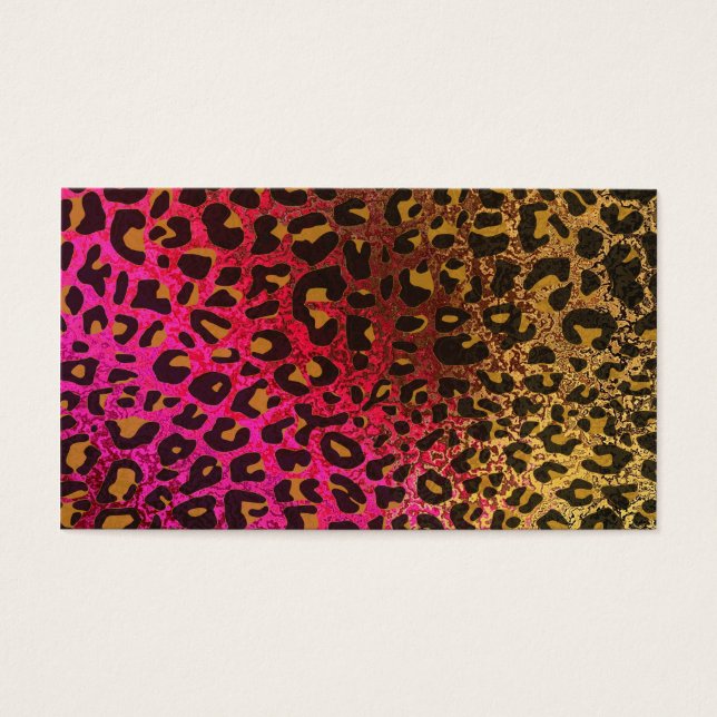 Coole Leopard-Printhaut mit hellbraunem Hintergrun (Vorderseite)