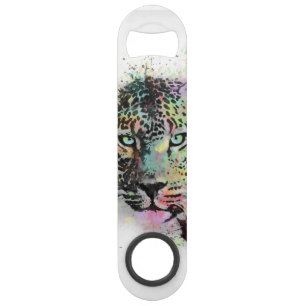 Coole Leopard-Spritzer Speedflaschenöffner