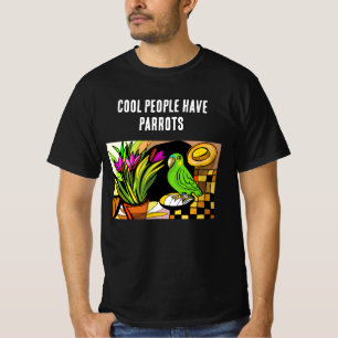 Coole Leute haben Papageien T-Shirt