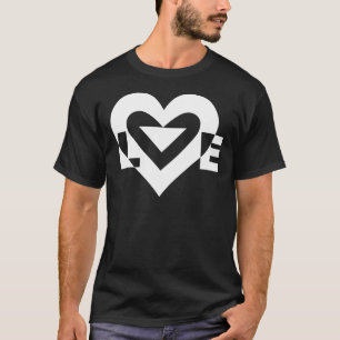 Coole Liebe Graphic, White T-Shirt