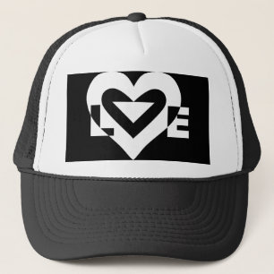 Coole Liebe Graphic, White Truckerkappe