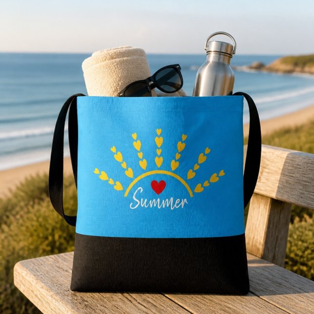 Coole Liebe (Herz) Tasche im Sommer (Von Creator hochgeladen)