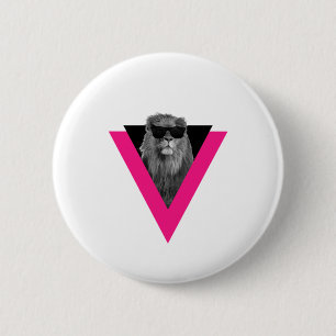 Coole Lion Button