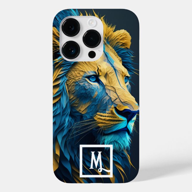 Coole Lion Case-Mate iPhone 14 Pro Hülle (Rückseite)
