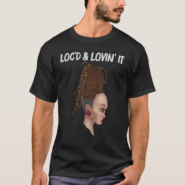 Coole Locations für Frauen finden Dreadlocks Dread T-Shirt (Vorderseite)