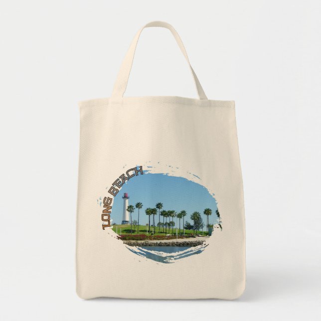 Coole Long Beach Tasche! Tragetasche (Vorne)
