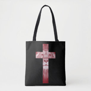 Coole Löwe Judah kreuzen Jesus Gabe für Christen Tasche