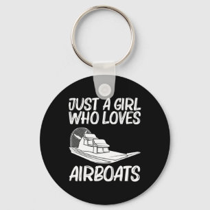 Coole Luftboot-Geschenke für Mädchen Mama Luftboot Schlüsselanhänger