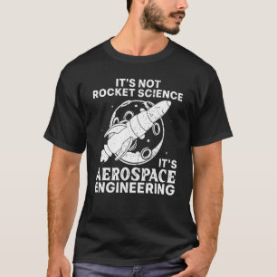 Coole Luftfahrtingenieur für Männerraketen Scien T-Shirt