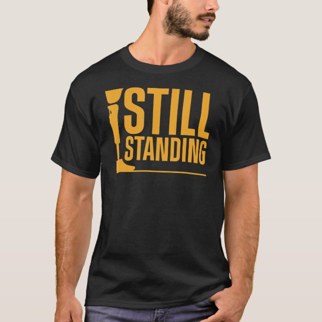 Coole Lungenampuille für Männer Frauen Prothetisch T-Shirt (Vorderseite)