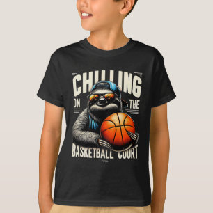 Coole lustige Skelett-Faultier - Chillen auf dem S T-Shirt