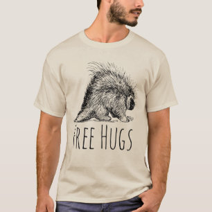 Coole lustige und witzige kostenlose Umarmungen St T-Shirt