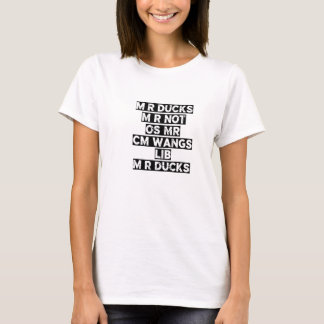Coole M R Enten spielerische Entenliebhaber Marsch T-Shirt