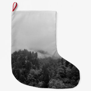 Coole, magische Nebelnatur Großer Weihnachtsstrumpf