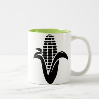 Coole Maiskörner Zweifarbige Tasse
