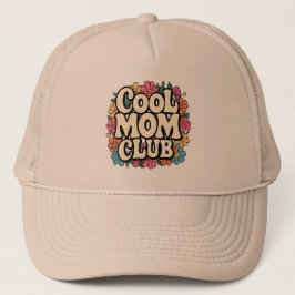 Coole Mama Club - Stilvolles Muttertagsgeschenk Truckerkappe