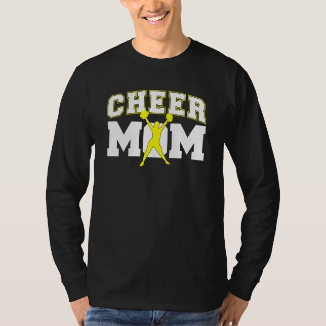 Coole Mama für Cheerleader Cheerleader T-Shirt (Vorderseite)