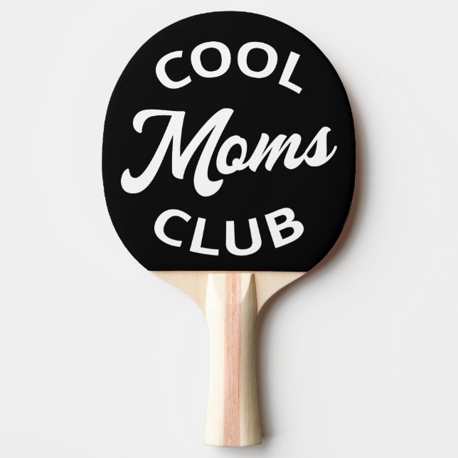 Coole Mamas Club I Tischtennis Schläger (Vorderseite)