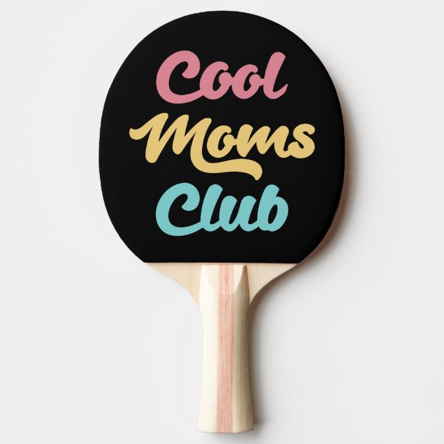 Coole Mamas Club II Tischtennis Schläger (Vorderseite)