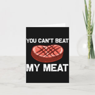 Coole Männer-Fleisch für Männer Frauen Grilling Fl Karte