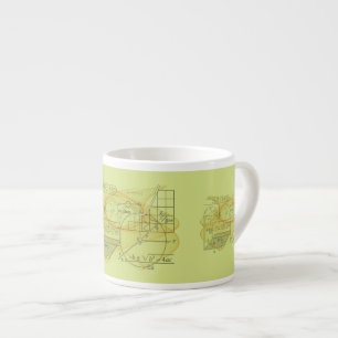 Coole Mathematik-Physik-Wissenschaftespresso-Tasse Espressotasse