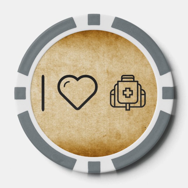 Coole Medikation Pokerchips (Vorderseite)