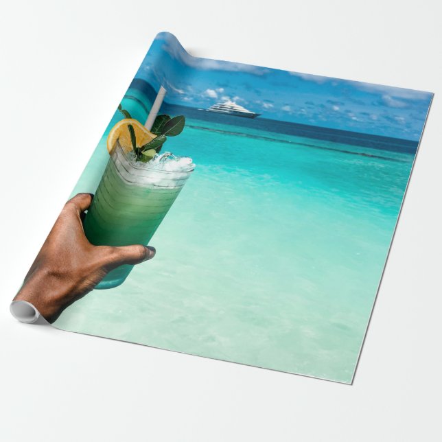 Coole Meereslebewesen Geschenkpapier (Ungerollt)