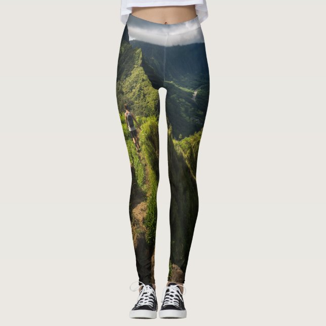 Coole Meereslebewesen Leggings (Vorderseite)
